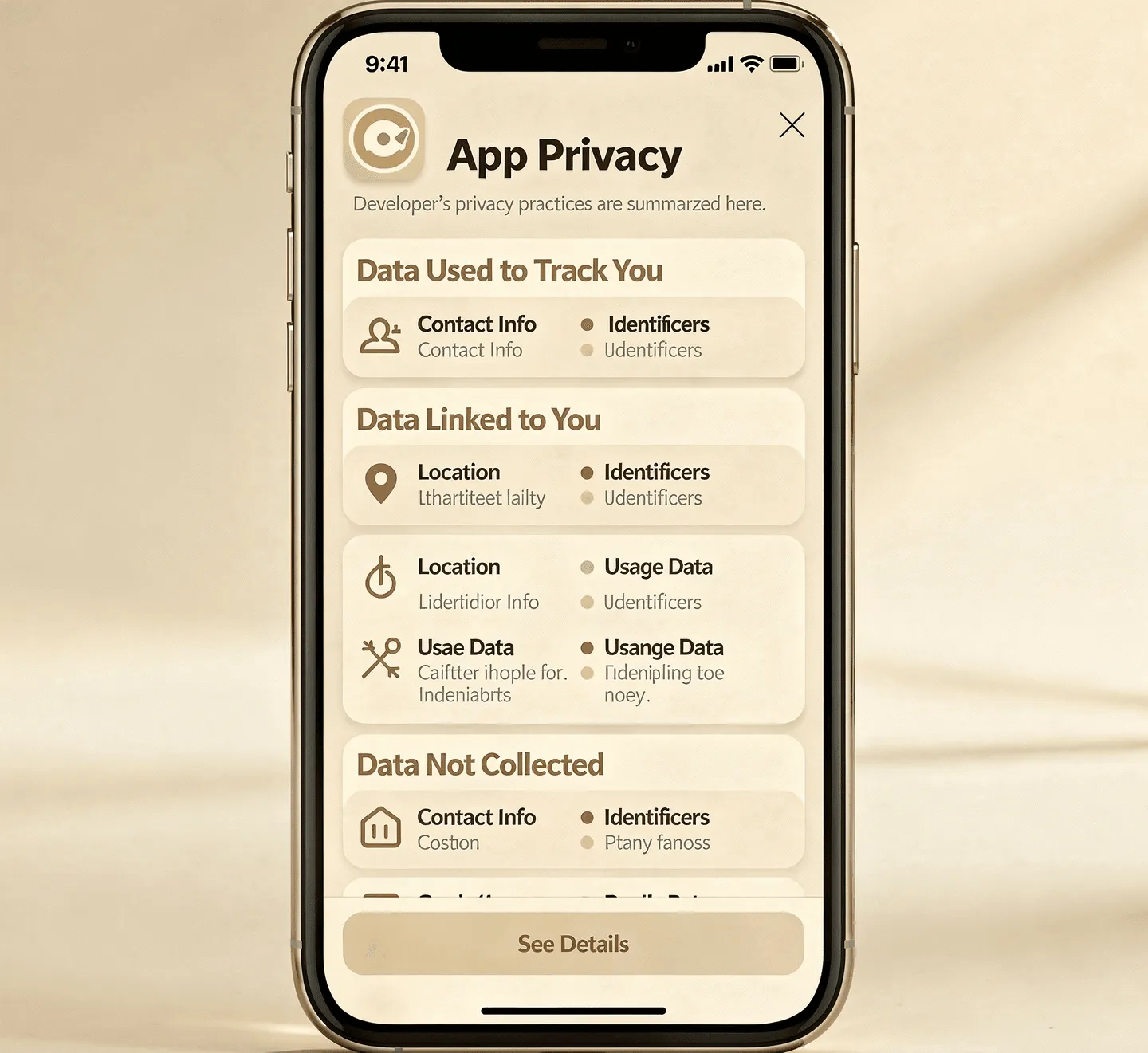 “Privacy label compliance dashboard for iOS apps built with Twinr”