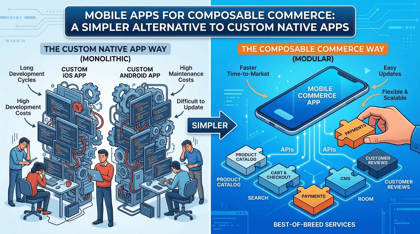 convert website to mobile app without coding using no-code ecommerce app builder