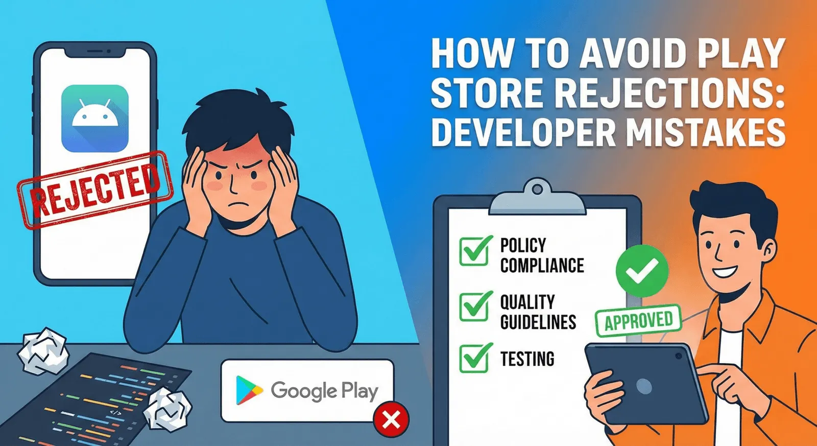 Google Play Store Rejection