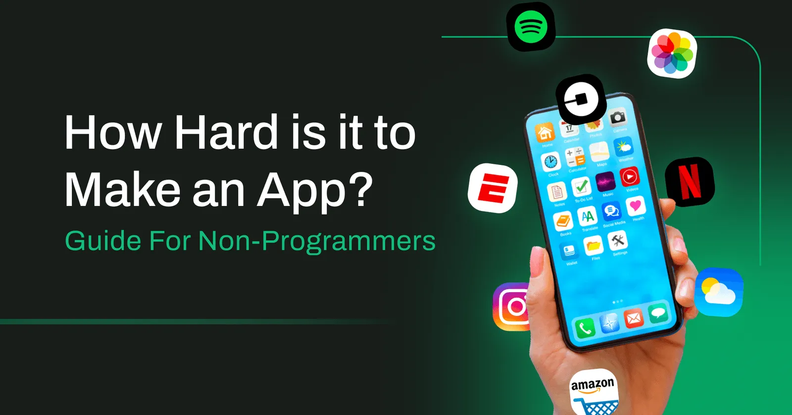 how hard is to make an app