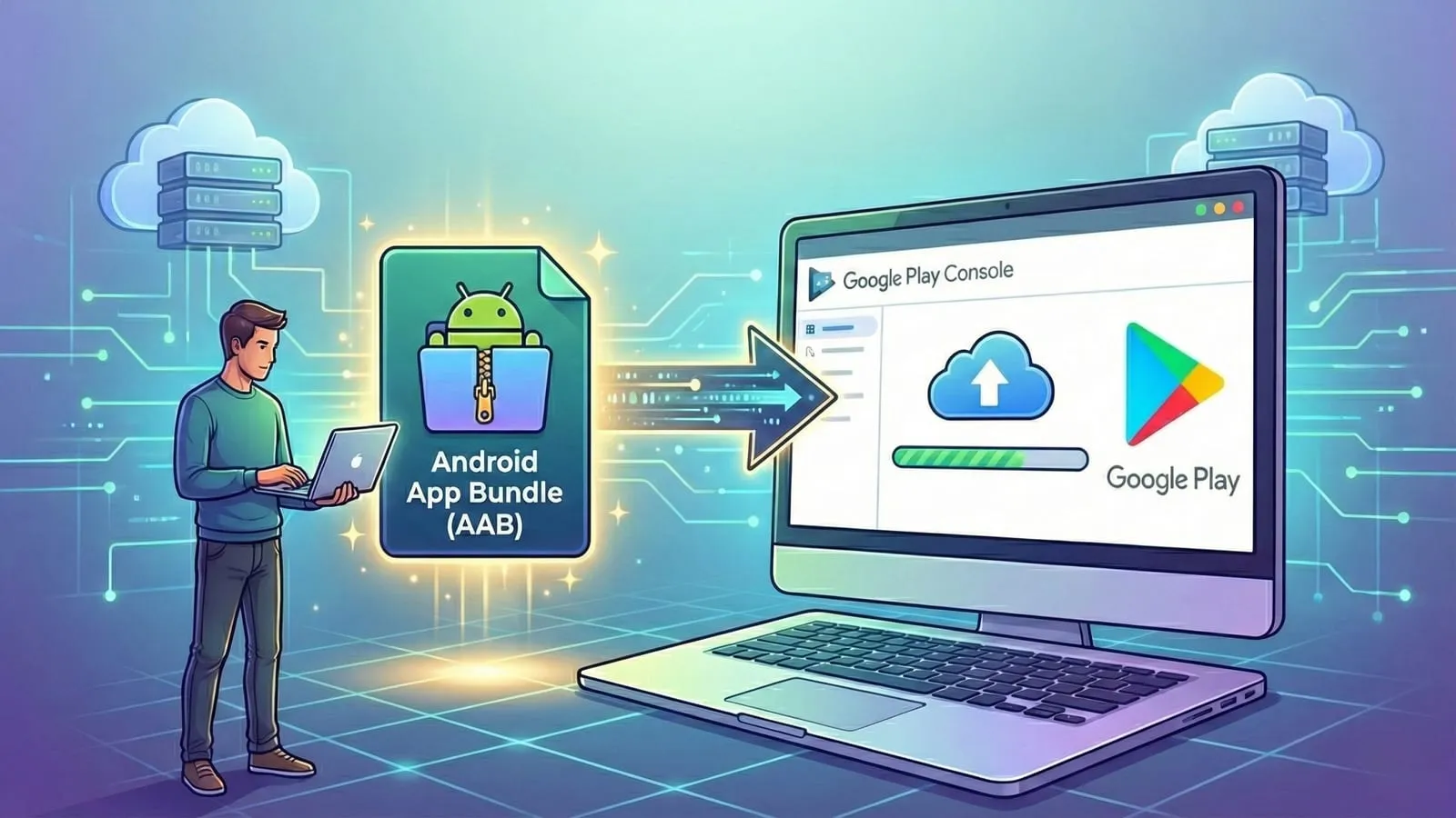 Upload Android App Bundle to Google Play