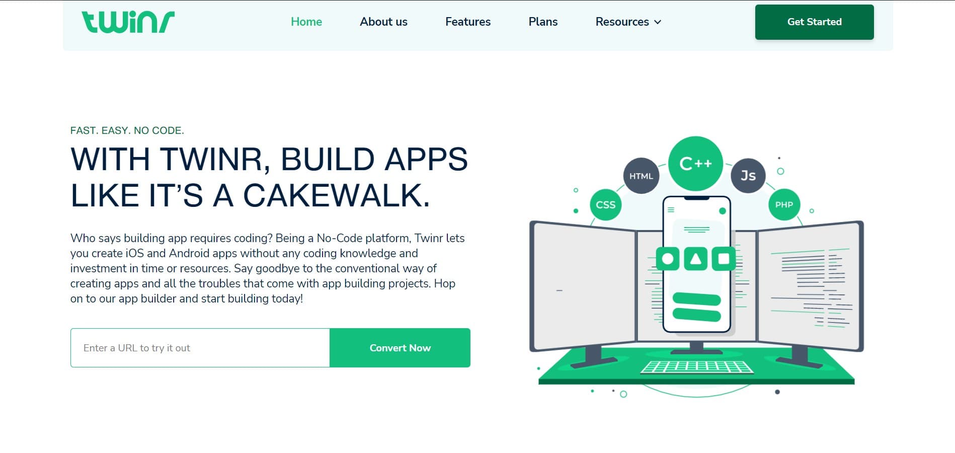 twinr home page